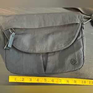 lululemon athletica black festival bag Bag